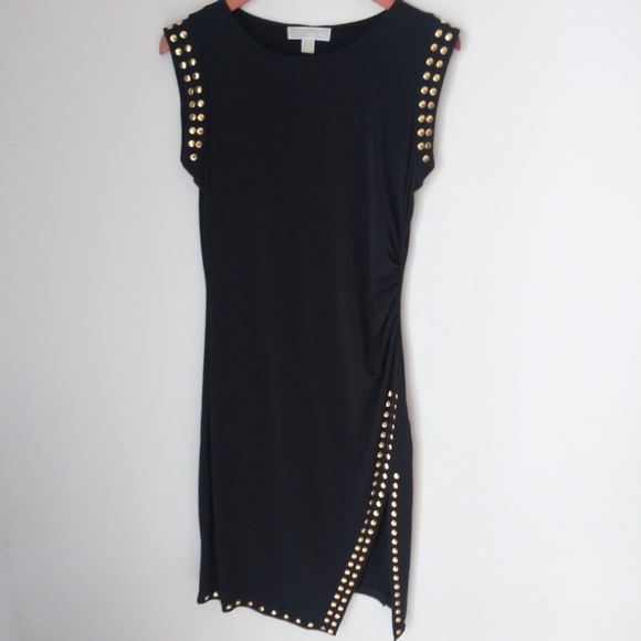 Michael Kors Dresses & Skirts - Michael Kors black stud dress Size M